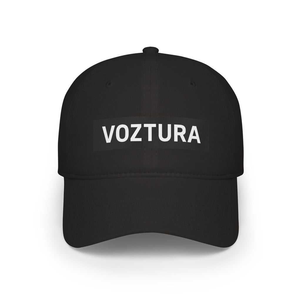 VOZTURA Embroidered — Minimal Black Hat