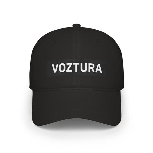VOZTURA Embroidered — Minimal Black Hat